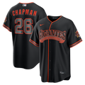 Men's San Francisco Giants Matt Chapman Black Alternate Stadium MLB Baseball Jersey - view 1
