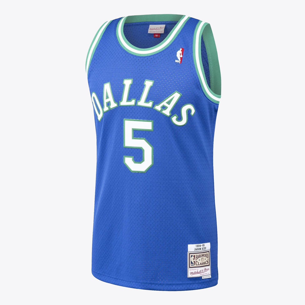Men's Jason Kidd Dallas Mavericks Hardwood Classics Road NBA Basketball Jersey - Mens - view 3