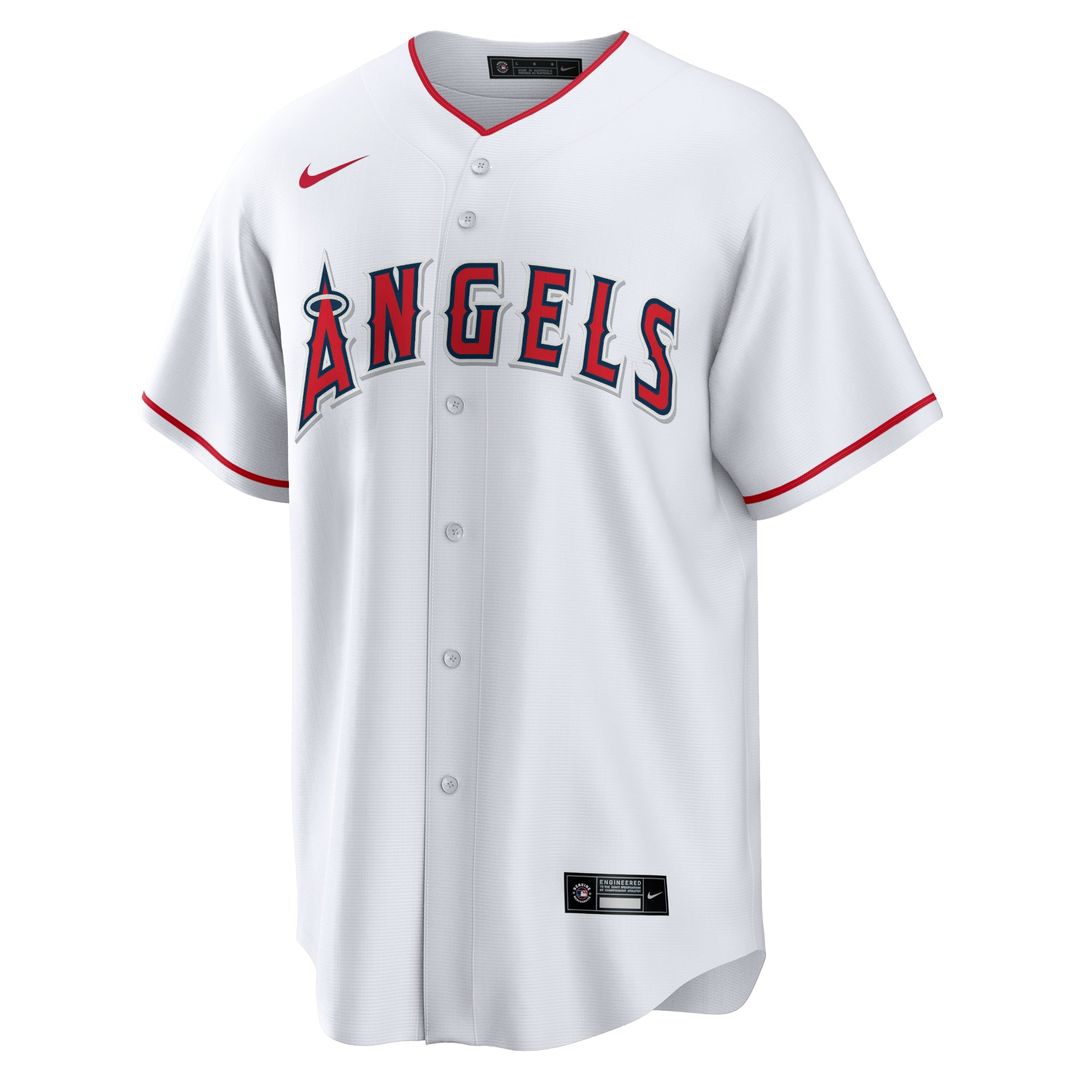 Men's Los Angeles Angels Anthony Rendon White Home Replica Player Name MLB Baseball Jersey - view 2