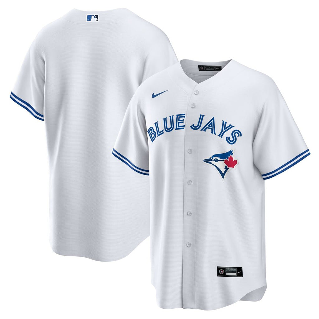 Men's Toronto Blue Jays White Home Replica MLB Baseball Jersey - view 1