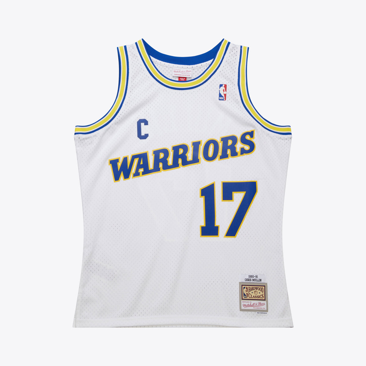 Men's Golden State Warriors Swingman NBA Basketball Jersey 1990 Chris Mullin - view 2