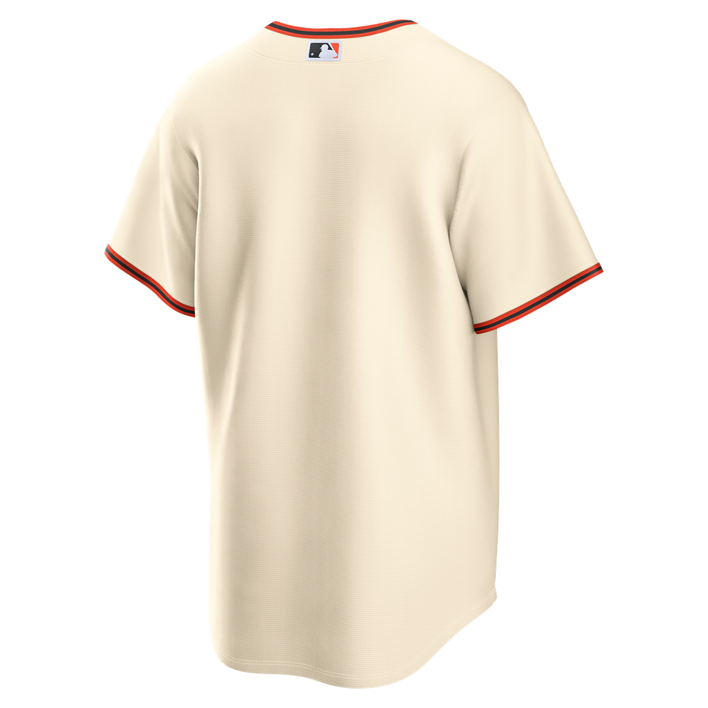 Men's San Francisco Giants Cream Home Replica MLB Baseball Jersey - view 3