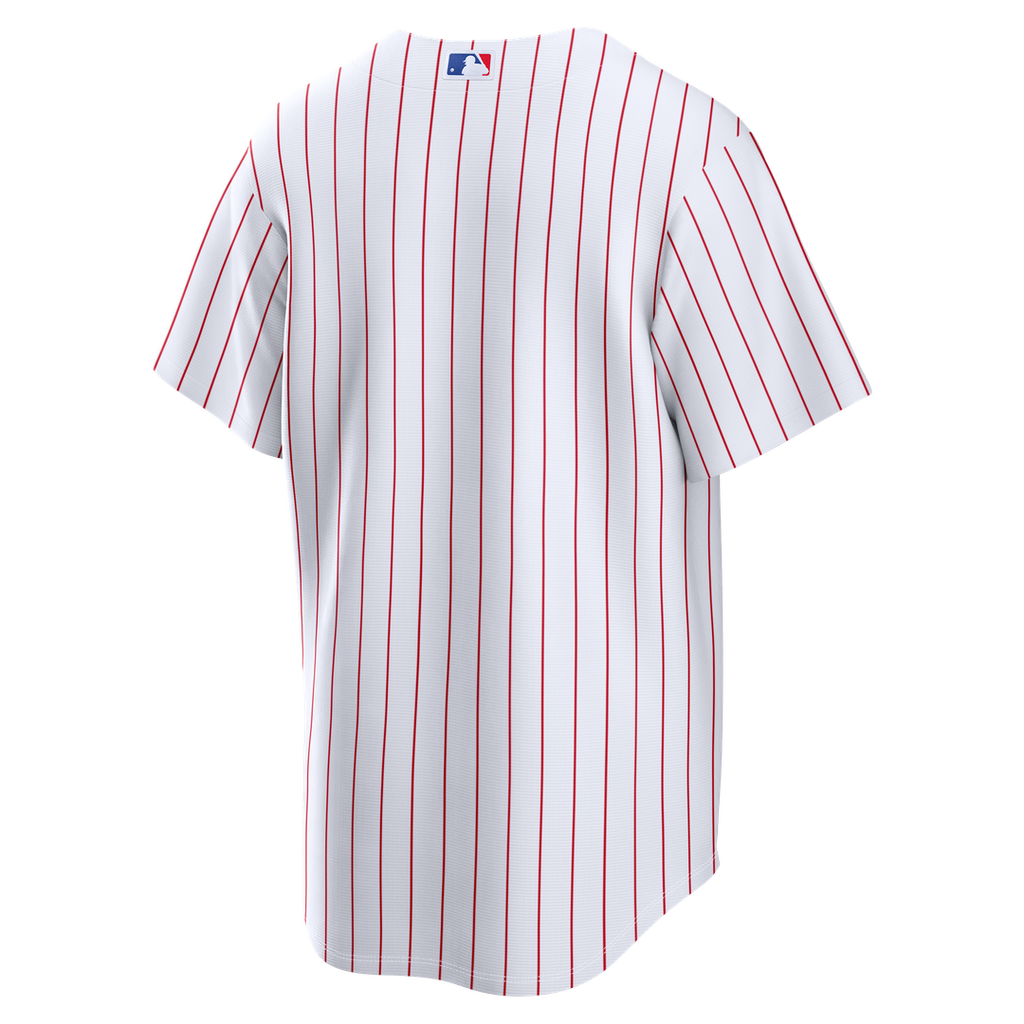 Men's Philadelphia Phillies White Home Replica MLB Baseball Jersey - view 8