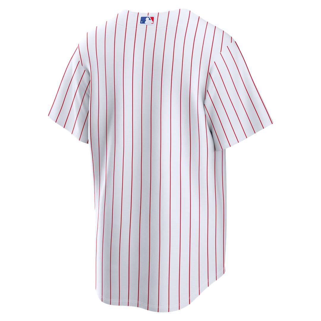 Men's Philadelphia Phillies White Home Replica MLB Baseball Jersey - view 8