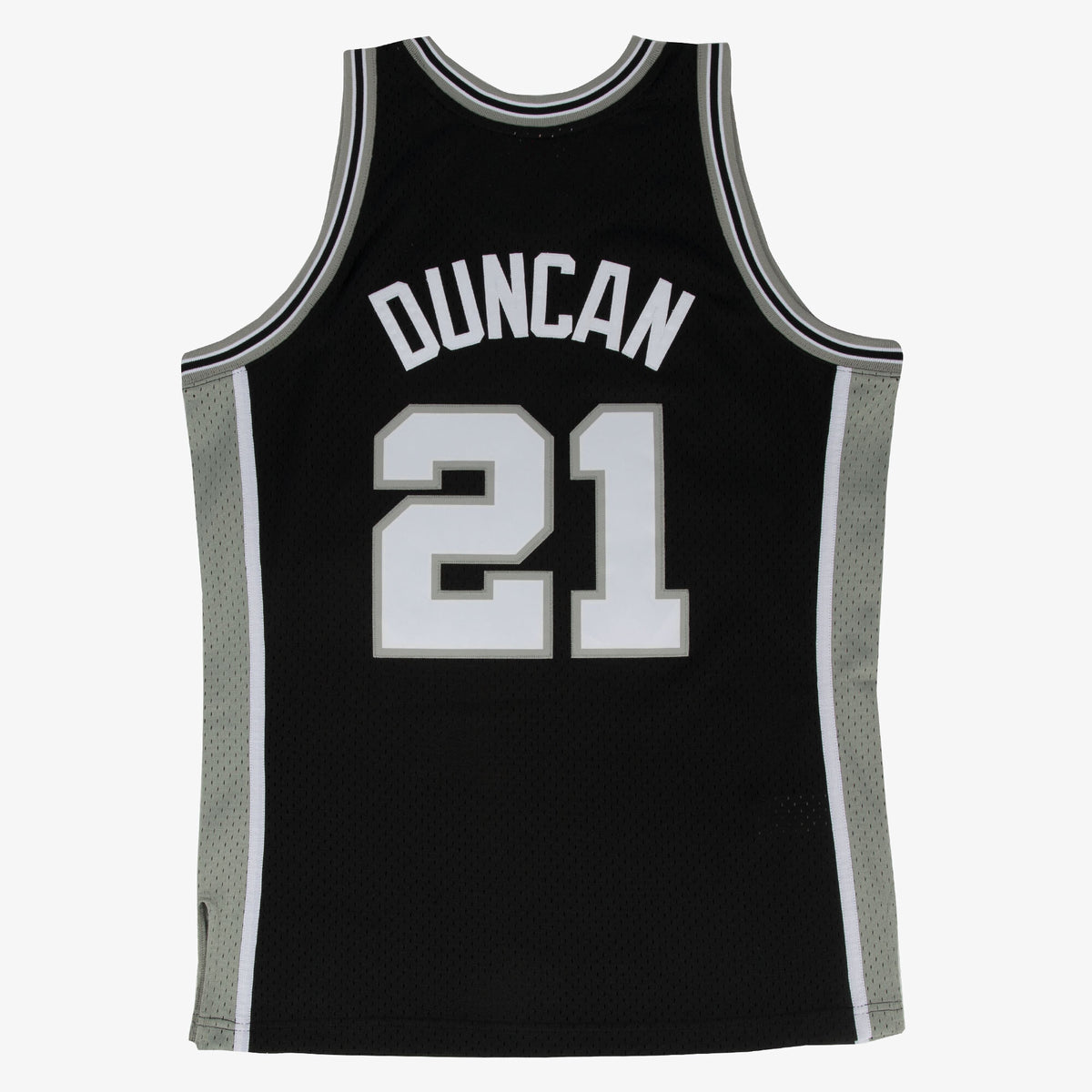 Men's San Antonio Spurs Swingman NBA Basketball Jersey Road Tim Duncan 1998-99 - view 3