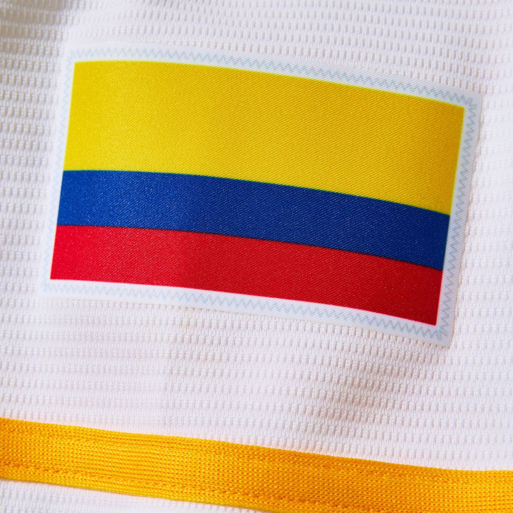 Men's Colombia Baseball White 2026 World Baseball Classic Home Stadium MLB Baseball Jersey - view 8