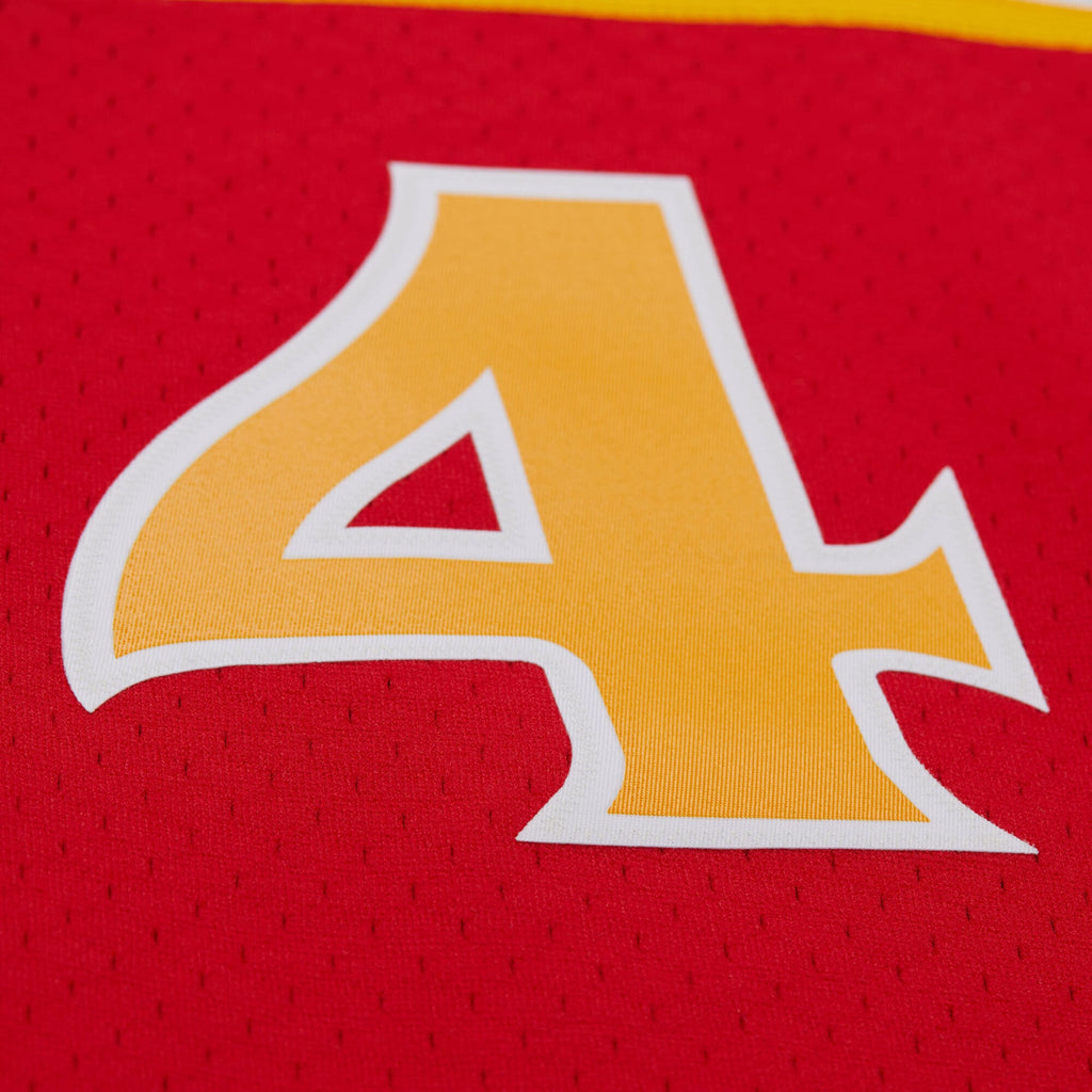 Men's Atlanta Hawks Swingman NBA Basketball Jersey Road Spud Webb 1986-87 - view 4