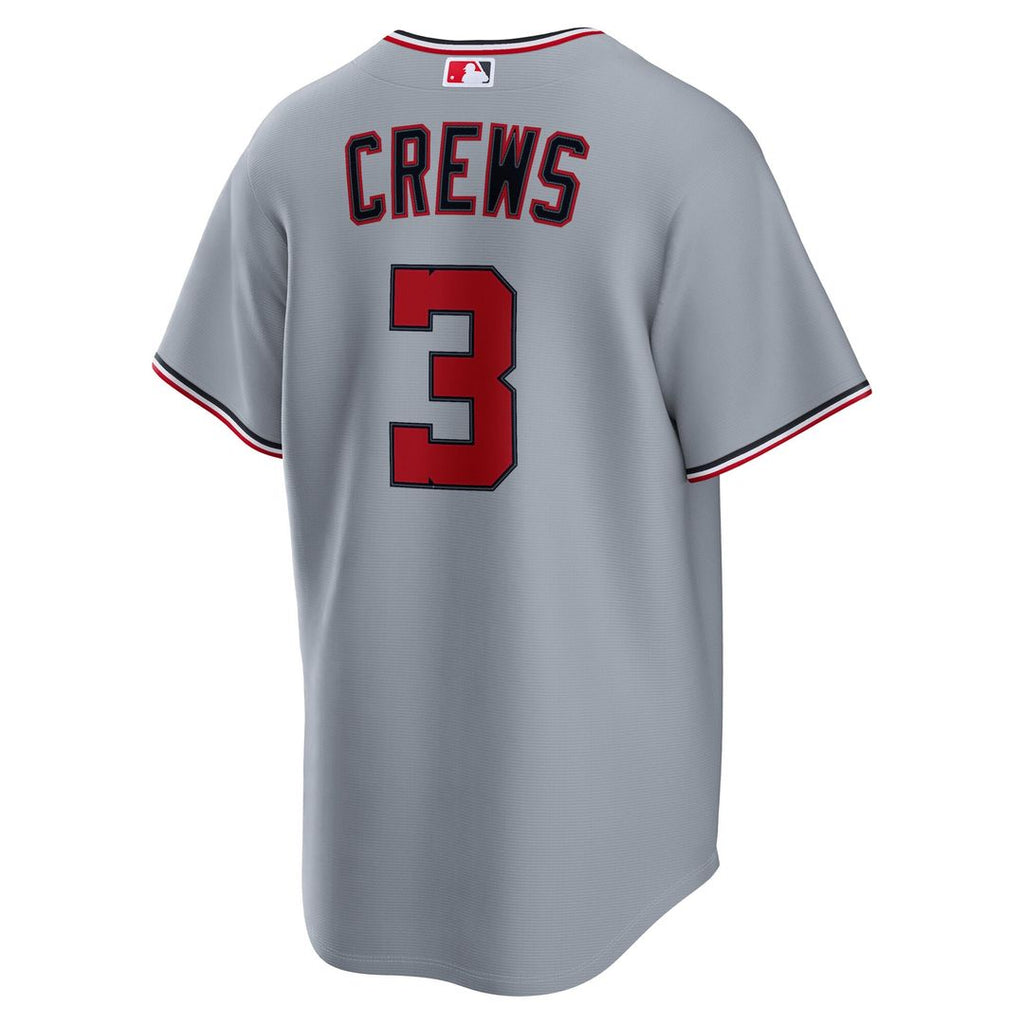 Men's Washington Nationals Dylan Crews Gray Road Replica MLB Baseball Jersey - view 3