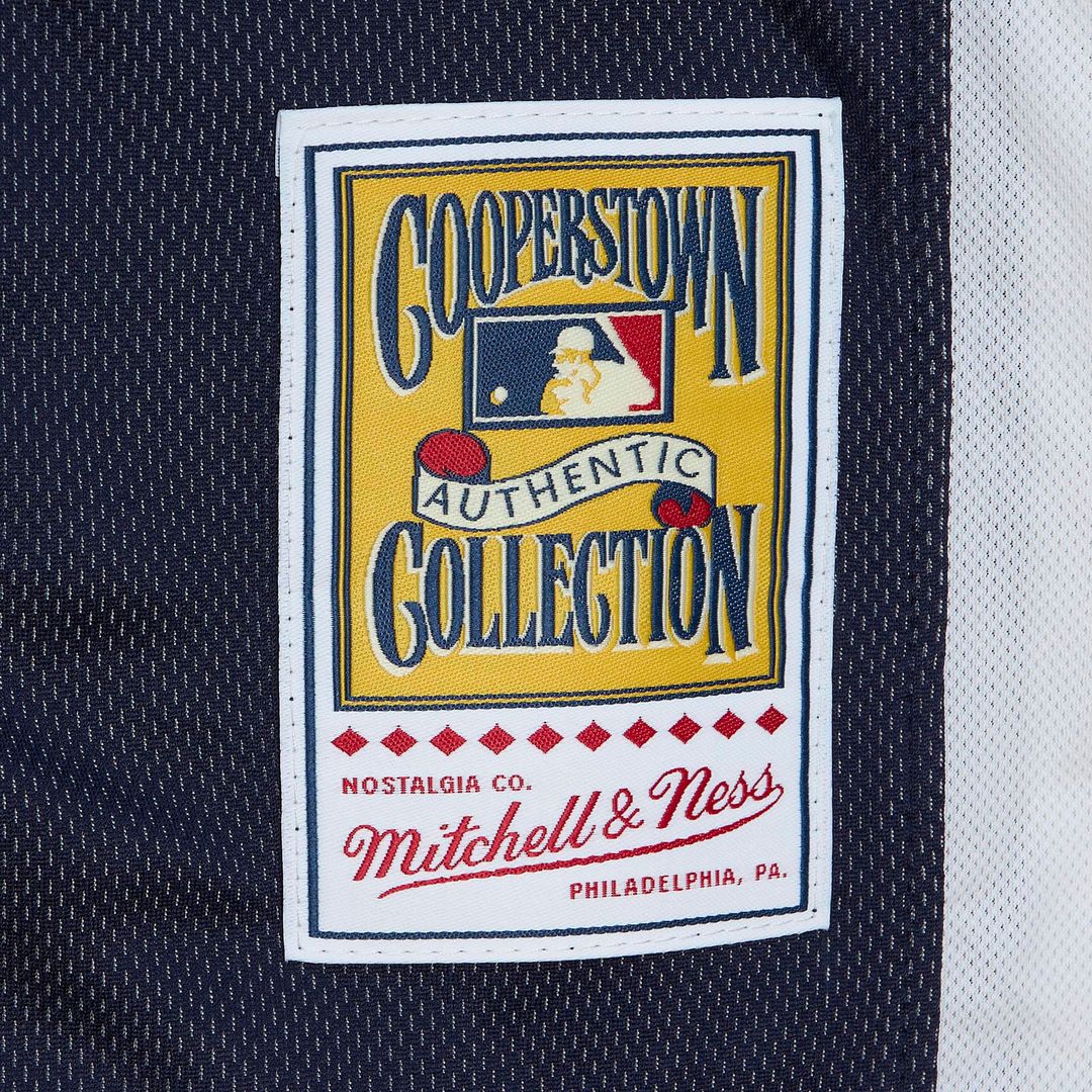 Men's Seattle Mariners Ichiro Suzuki Navy Big & Tall Cooperstown Mesh Batting Practice MLB Baseball Jersey - view 4