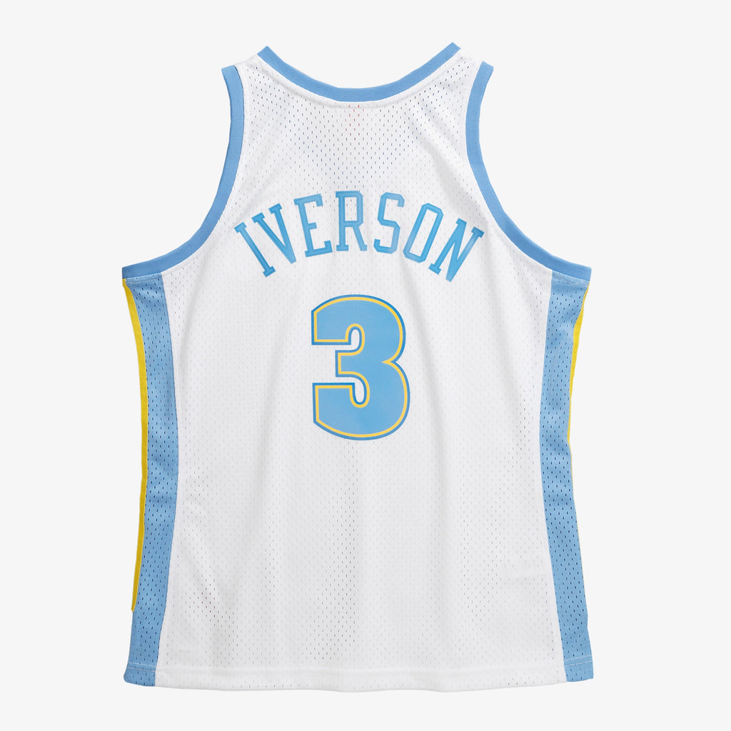 Men's Denver Nuggets Swingman NBA Basketball Jersey Allen Iverson 2006-07 - view 3