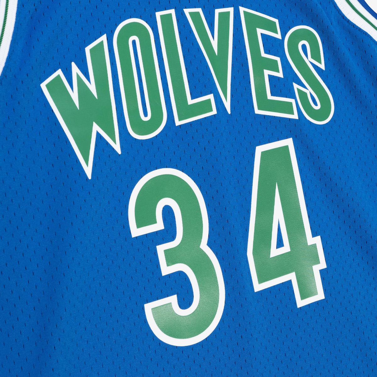 Men's Minnesota Timberwolves Isaiah Rider Jr 1993 Dark NBA Basketball Jersey - Midnight Blue - view 5