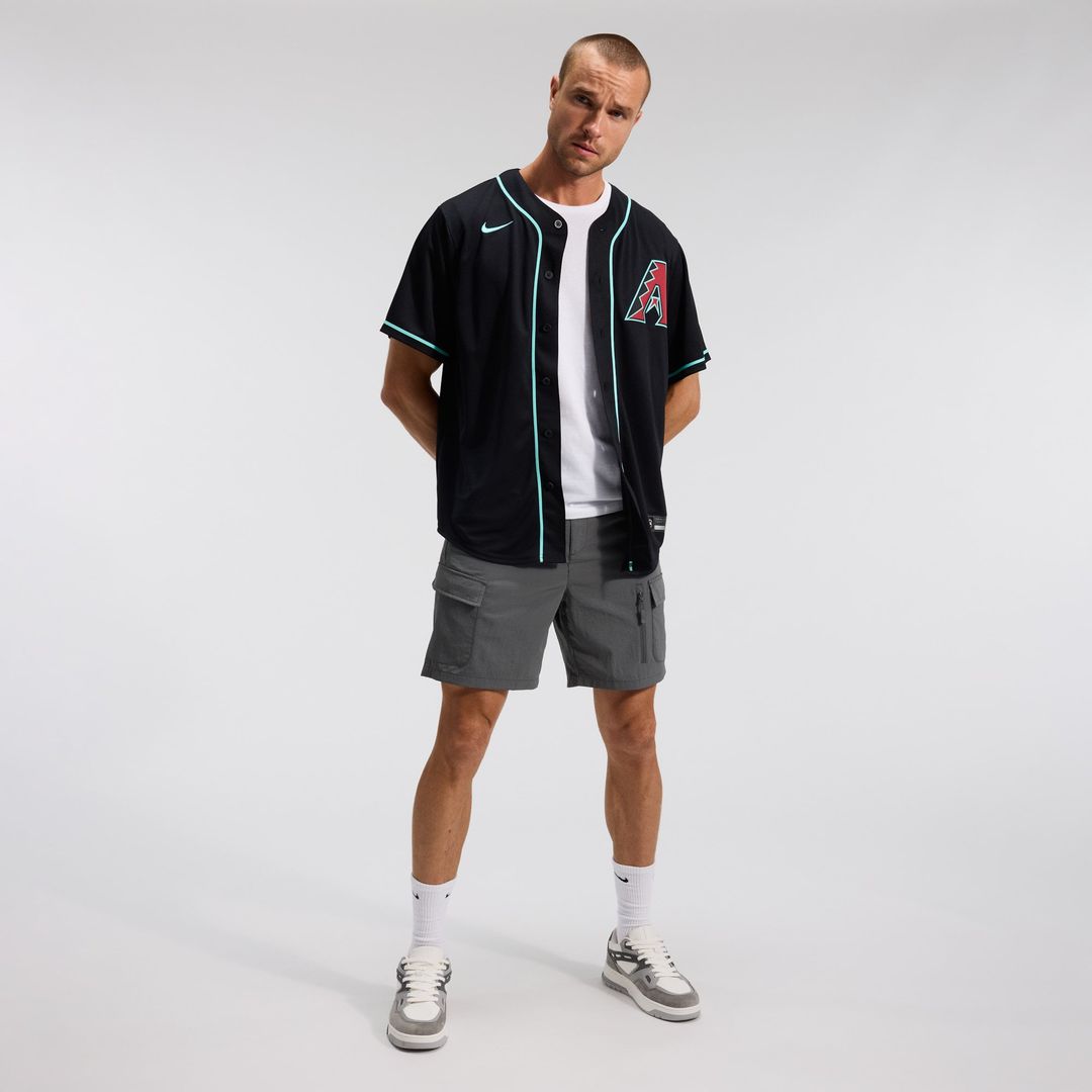 Men's Arizona Diamondbacks Corbin Carroll Crimson Alternate 2 Replica MLB Baseball Jersey - view 47