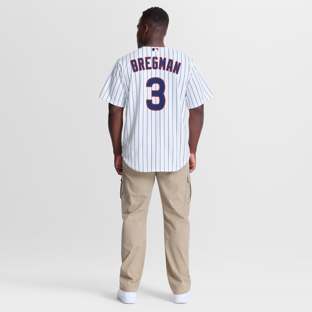 Men's Chicago Cubs Alex Bregman White Home Replica MLB Baseball Jersey - view 5