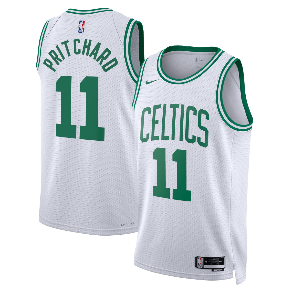 Unisex Payton Pritchard Boston Celtics Association Edition Swingman NBA Basketball Jersey - White - view 1