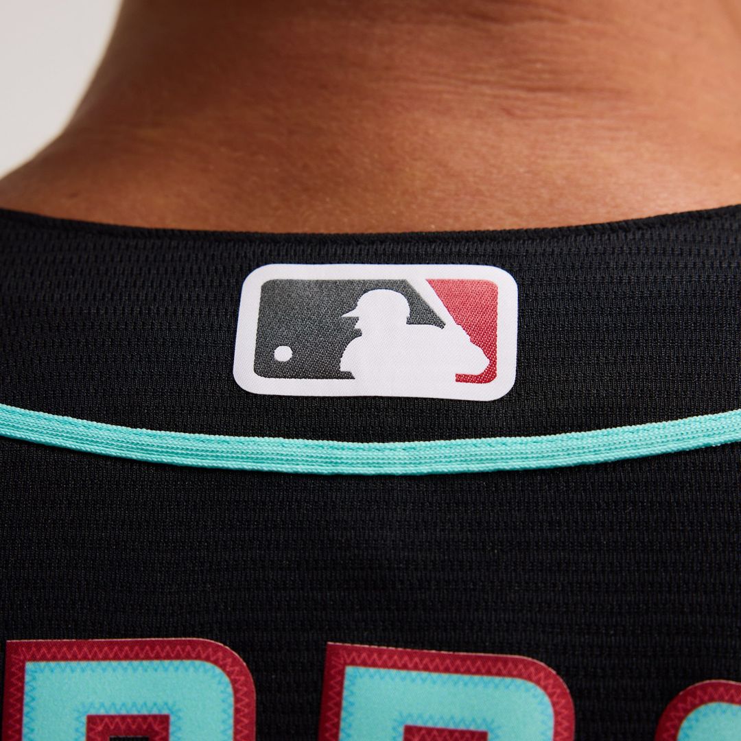Men's Arizona Diamondbacks Corbin Carroll Black Alternate Replica MLB Baseball Jersey - view 13