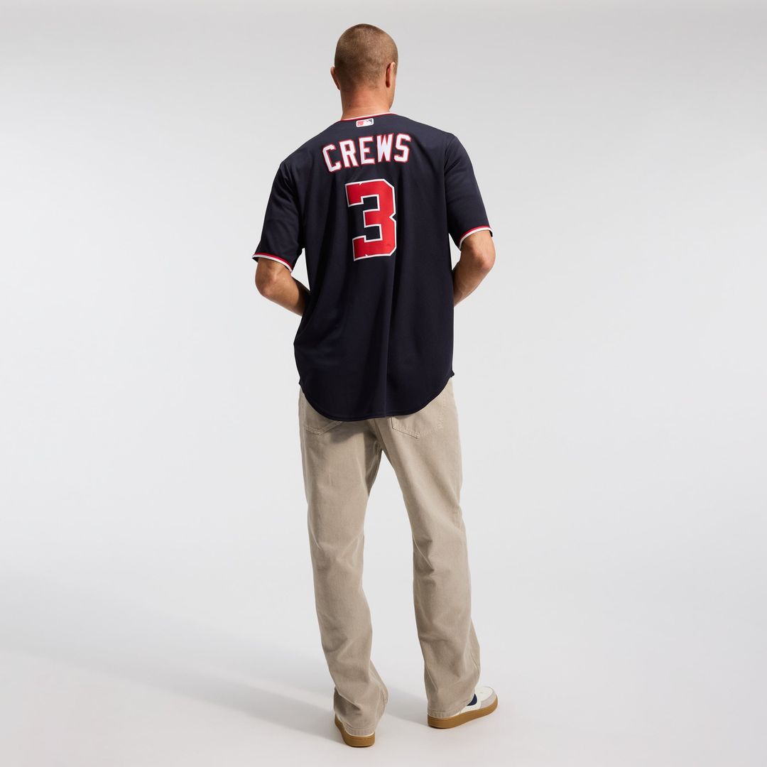 Men's Washington Nationals Dylan Crews White Home Replica MLB Baseball Jersey - view 12