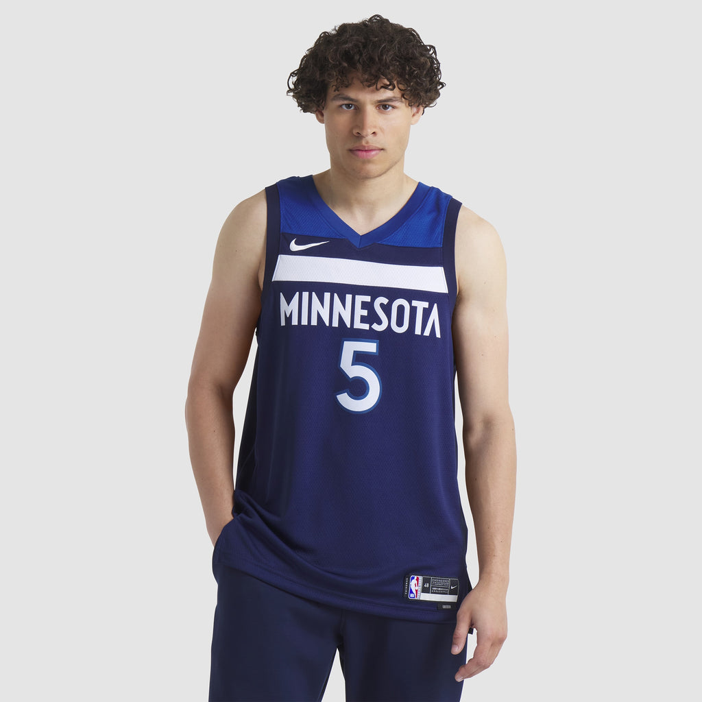 Unisex Minnesota Timberwolves Replica Icon Swingman NBA Basketball Jersey - view 5