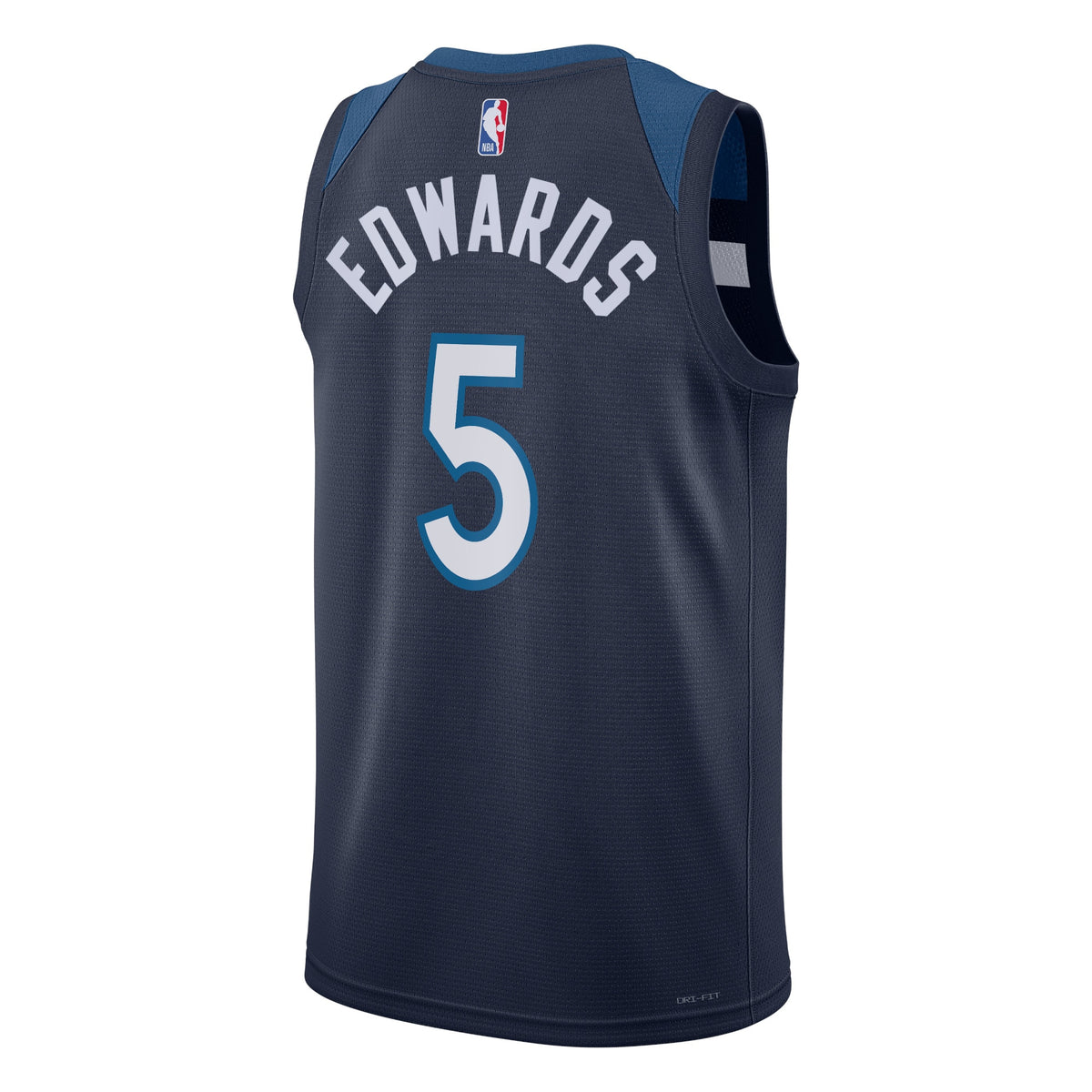 Unisex Anthony Edwards Minnesota Timberwolves Icon Edition Swingman NBA Basketball Jersey - Navy - view 4